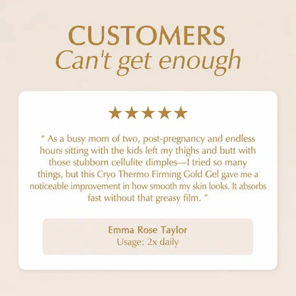 15-Day Results Anti-Cellulite Sculpting & Tightening Cream | Gold-Infused Firming & Smoothing Effect | Eliminate Stretch Marks