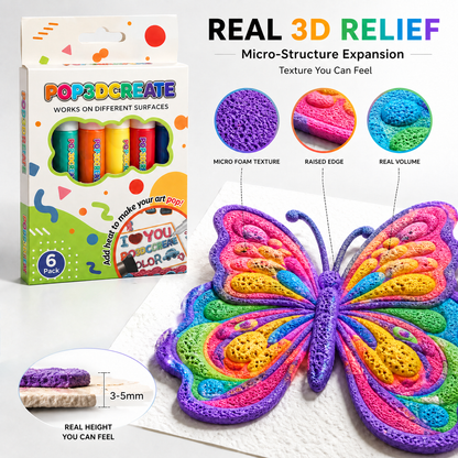Save 50% by ordering today丨Neaaen 3D Relief Art Pen – Turn Flat Drawings Into Touchable 3D Art