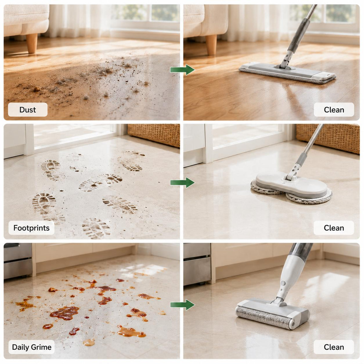 Neaaen®Floor Tablets – Fast-Dissolving Green Cleaning Solution for a Fresh, Sparkling Home